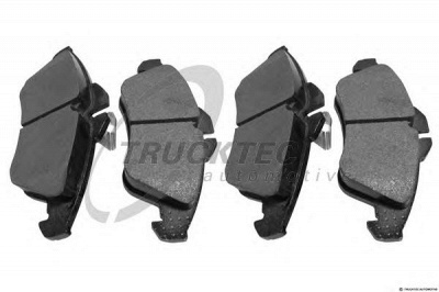 TRUCKTEC AUTOMOTIVE 0235082 -  Комплект тормозных колодок, дисковый тормоз